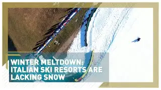 Italy&rsquo;s ski resorts become a no-snow zone