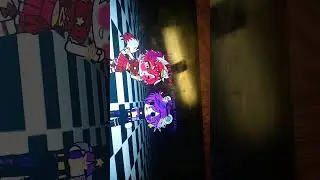 New Funtime Foxy and Funtime Freddy designs in Gacha Club 💖💜 #fypシ゚viral #gachaclub #fnaf #sl