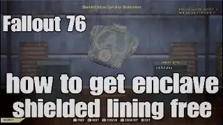 Fallout 76 how to get Shielded lining operative under armor plan free guide