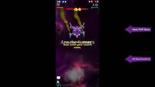 Galaxy Attack: Alien Shooter I New PVP Boss I OP Machine 69 1x1 First try