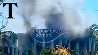 Ukraine strikes Black Sea fleet headquarters in Crimea