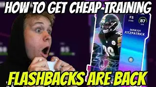 FLASHBACKS ARE COMING BACK!! HOW TO GET CHEAP TRAINING IN MADDEN 22!!