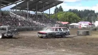 2011 Cowlitz County Fair Demolition Derby