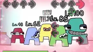Alphabet Lore But They Pregnant Version FNF | Alphabet Lore Animation