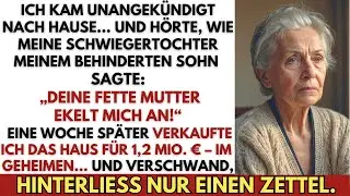 Ich kam heim&hellip; und h&ouml;rte, wie meine Schwiegertochter sagte: &bdquo;Deine fette Mutter ekelt mich an!&ldquo;
