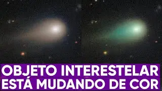 Objeto 3I/ATLAS est&aacute; mudando de cor