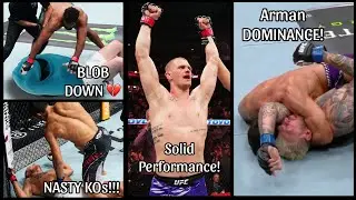UFC Fight Night Qatar: Tsarukyan vs Hooker Recap and Reactions (INSANE KOs, Arman Dominance + More!)