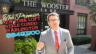 Arlington's Premier New York Loft Style Condo For Sale