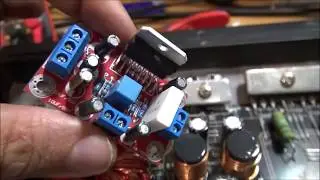 JBL GT5-A3001 amp mod (to a large band + 2x100W Rms output)