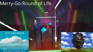 Merry-go round of life | Howls Moving Castle | Beat saber