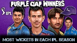 All Purple Cap Winners In IPL (2008-2022) #cricket #purplecap #ipl