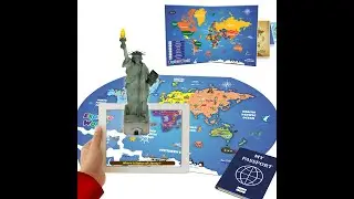 Playautoma  Explore World Kit | Augmented Reality Game For Kids on World Map