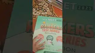 📦Unboxing  NTA NEET 2025 PW Ranker Test Series 📚📝#PWTestSeries #NEET2025 #realtestseries #fullmock