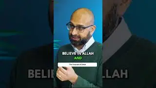 The Purpose of Zakat | Shaykh Dr Sohail Hanif