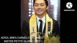 THE PHILIPPINES WINS THIRD CROWN IN TWO DAYS AS AEROL BREN CARMELO CROWNED MISTER PETITE GLOBAL 2022