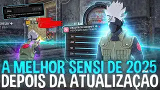 SENSI ATUALIZADA! 2025⚙️ DEPOIS DA ATUALIZA&Ccedil;&Atilde;O 🔥 A MELHOR SENSIBILIDADE PARA SUBIR CAPA NO IPHONE 🩸