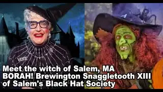 borah salem witch BORAH! Brewington Snaggletooth&nbsp;XIII of Salem's Black Hat Society