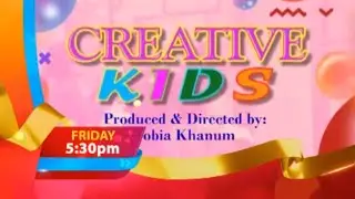 Creative Kids || New Episodes Start From 28th Oct 2022 || Every Friday || Kids Show || Ptv Home