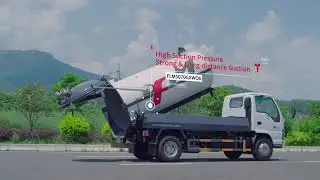 FULONGMA Sewage Cleaning Truck