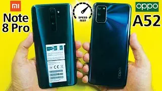 Xiaomi Redmi Note 8 Pro vs Oppo A52 - Speed Test!