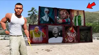 FRANKLIN OPENING MYSTERY GHOST CONTAINERS IN GTA 5