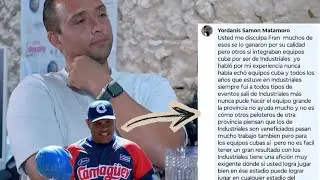 🔥POLÉMICA: Samón respondió con todo a Frank Camilo Morejón 