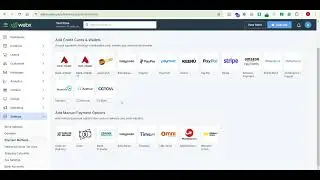 Webx Ecommerce | Available payment methods on Webx