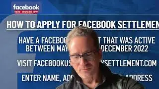 FACEBOOK SETTLEMENT🚨 700 MILLION DOLLARS CLAIM Your CASH 🚨 NOW💵💵💵💵💵💯✅⏱EZ