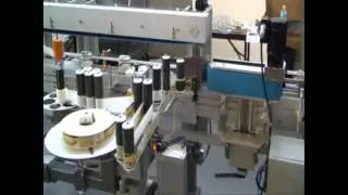 High Speed Wrap Labeling System for Round Products