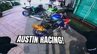 RACING LOOK‼️ Yamaha R6 Pakai Knalpot AUSTIN RACING 