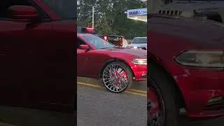 Dodge Charger @ FAMU Homecoming Block Party 2k22: Big Rims, Donks, Custom Cars, Amazing Cars