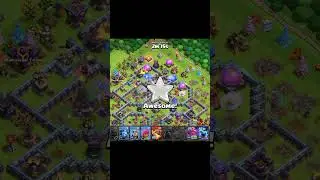 🔥 Super Yeti + 4 Clone Spell Blimp Attack | OP TH15 Clash of Clans Strategy 💥 #clashofclans #shorts
