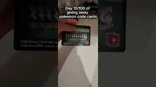 Day 10/100 of giving away pokemon code cards #pokemon #pokemoncodecards