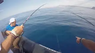 P&ecirc;che au tenya: Prise d'un pagre en direct a l'ovaltenya ecogear K-ONE