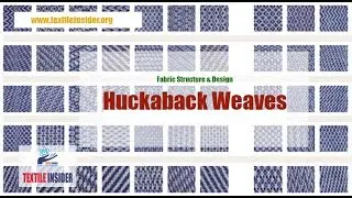 Huckaback Weave।।Fabric Structure Design।।TEXTILE INSIDER।।2018