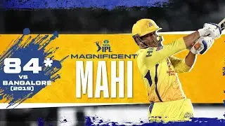 MS DHONI 84*(47) VS RCB || BENGALURU || 39TH MATCH || BALL BY BALL INNINGS