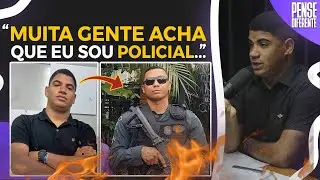 EMERSON FALANDO UM POUCO DA SUA HISTÓRIA E RESPONDENDO SE É POLICIAL OU NÃO | Cortes Pense Diferente