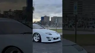 It&rsquo;s like this in Texas⚡️ #300zx #slammed #stance #jdm #workwheels