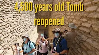 Egypt reopens tomb of  King Djoser, a pharaoh who lived more than 4,500 years ago