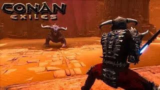 VISITANDO A M&Atilde;E RUBRA, E BUSCANDO A SALA DO MAPA - CONAN EXILES