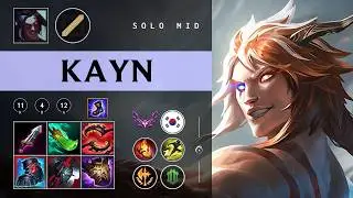 Kayn Mid vs Naafiri - KR Master Patch 26.03