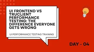 STOP Using UI Frontend Testing Wrong! TruClient vs UI Performance Testing EXPOSED #littleslaw