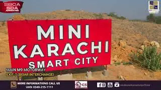 The Fastest Growing Project At M9 Motorway | Mini Karachi Smart City