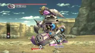Super Smash Bros. Brawl (The Subspace Emissary) Boss # 10: Galleom (1st Time)