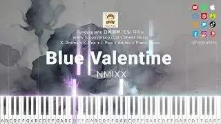 (Easy Piano) NMIXX (엔믹스)「Blue Valentine」