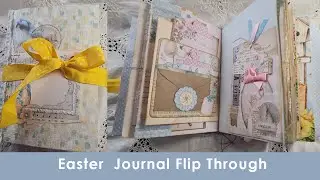 Листайте Junk Journal | Вечная Пасха | Санни создаёт цифровой набор Junk Journal