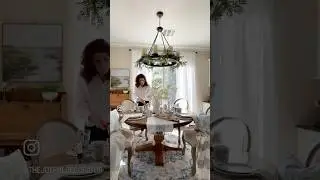 How to create a tablescape      #tablescape #tablesetting #tabledecorations