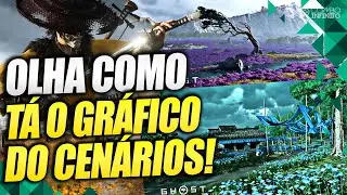 GHOST OF YOTEI - VISUAL INSANO DOS CENÁRIOS! EVOLUIU GRAFICAMENTE?
