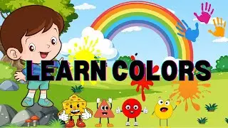 Let's Learn Colors | Fun and Easy Color Names Learning Video!