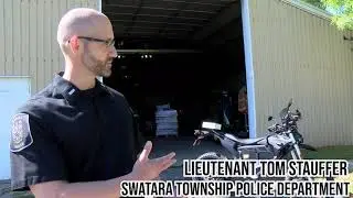 Swatara Township&rsquo;s new police vehicle can go down stairs and into the woods